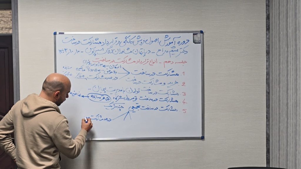 آموزش-اصول-فروش-کلنگی-و-مشارکت-در-ساخت-جلسه-دهم-انواع-مشارکت-در-ساخت