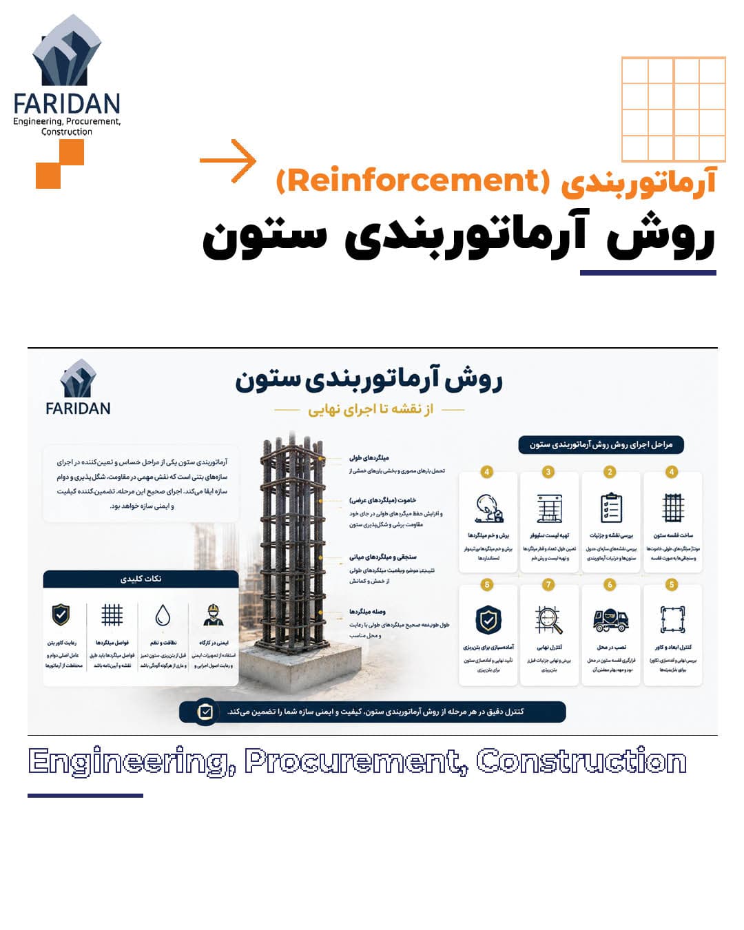 روش-آرماتوربندی-ستون-